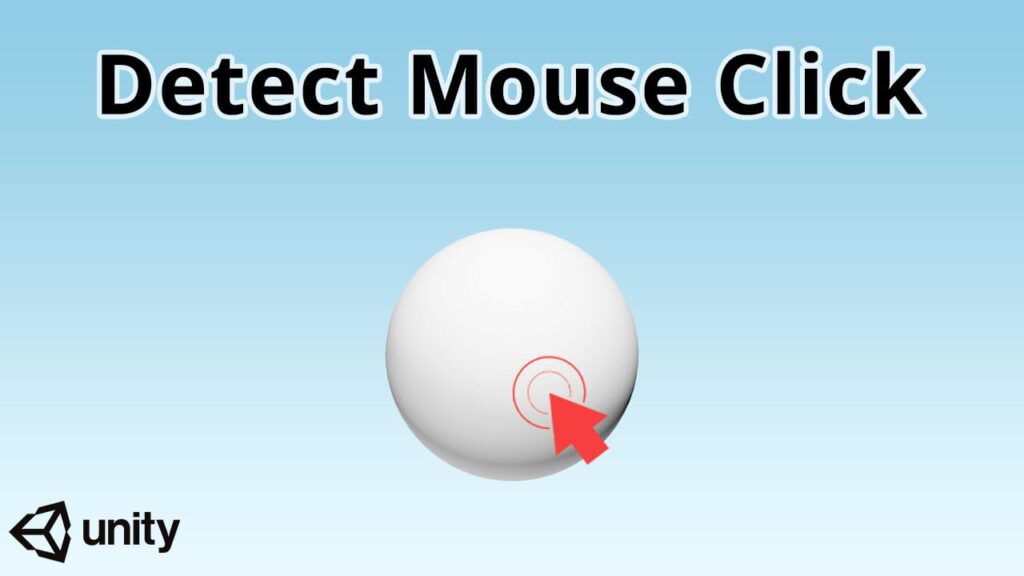 Detect Mouse Click On GameObject